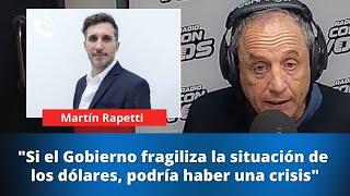 Martín Rapetti: "El plan de ajuste de Milei tiene semejanzas con el de Fujimori, que fue brutal"