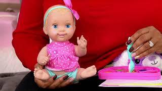 Mealtime Magic Interactive Feeding Baby Doll on QVC