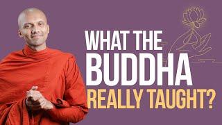 What the buddha really taught?  ‍️ | Buddhism In English