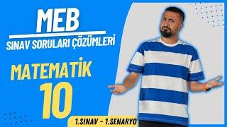 MEB ÖRNEK SINAV SORULARI ÇÖZÜMÜ | 10.SINIF MATEMATİK 1.SINAV 1.SENARYO | Rehber Matematik