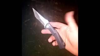 CRKT 5235 Tighe Tac Two Tanto EDC Knife Demonstration - When value and design come together!