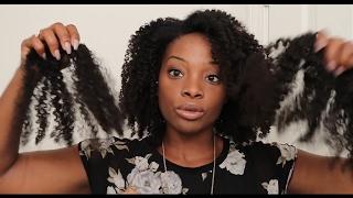 Kinky vs Coily Clip ins for Protective Twist Out  - The Gabe Fix