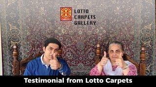 Lotto Carpets Gallery Testimonial After Engaging Puzzle Hive Web Design Services