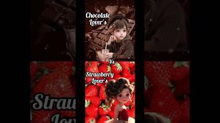 Chocolate lover's vs strawberry lover's #choose #battle  #dress #fashion @Fashionhub-h3r #viral