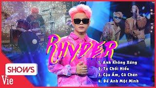 Playlist "Lại là DG House" Rhyder tổng hợp bản rap chực cháy trước chung kết Rap Việt Mùa 3