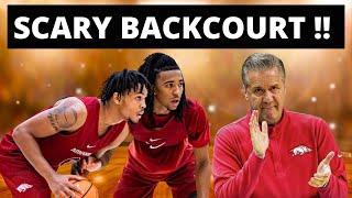 ARKANSAS HAS THE SCARIEST BACKCOURT IN COLLEGE BASKETBALL | DJ Wagner And Boogie Fland