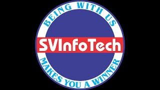 SV InfoTech Leading IT Training Institute in DIlsukhnagar Hyderabad.+91-9399974756