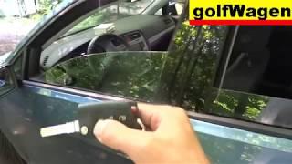 VW Golf 7 comfort open/close windows via remote control coding VCDS-VAG