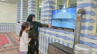 Installation of closed circuit television for full visibility and care of the shopkeeper's home