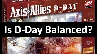 Axis and Allies D-Day series: Video 4, Balance