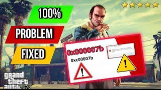 How to fix error 0xc000007b 100% problem fix #gtav  #problemfixed #error #applicationerror #solve