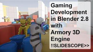 Step by Step Game Development in Blender 2.8 with Armory 3D Engine Part 1 - Installation & Setup