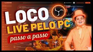 How to go LIVE on LOCO via PC 2025 (Become a STREAMER like PAULINHO O LOKO, CEROL and NOBRU)