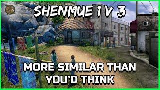 SHENMUE 1 v SHENMUE 3 MORE SIMILAR THAN YOU'D THINK Shenmue Dojo