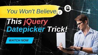 You Won't Believe This jQuery Datepicker Trick! ( SO EASY! ) #jquerytutorial