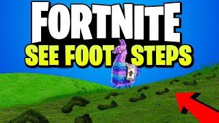 How to SEE Footsteps in Fortnite | Turn On Visible Sound Effects | PS5, Xbox, PS4, PC, Switch