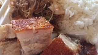 Eating Lechon Filipino Food Experience