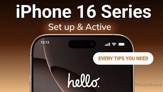 How to Set Up & Activate iPhone 16/16 Pro/16 Pro Max? - Tips for Every Step (iOS18 Set Up)