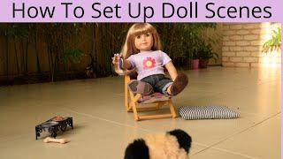 How to Setup a Doll Scene | #americangirl