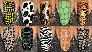 Easy to do animal print Nail Art Designs Compilation 2021 | animal Nail Art Designs Compilation 2021