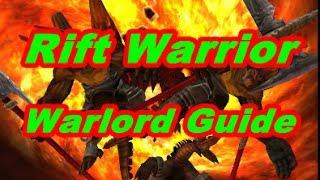 61 Warlord Guide | The Warlord Warrior Build I Use in Rift PvP Warfronts