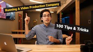 Running A Video Production Company - 100 Tips & Tricks w/ JKC Video