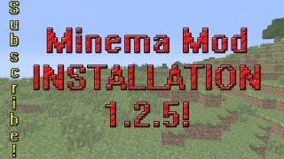 1.2.5 Install Minema Mod For Minecraft