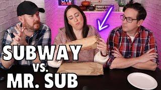 Who has the better SUB SANDWICH? SUBWAY VS MR SUB