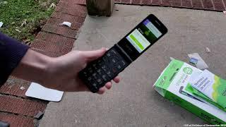 Alcatel QuickFlip Phone Destruction