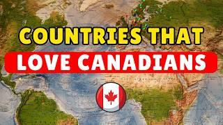 Top 10 Countries Where Canadians Are Most Welcomed (#3 Will Surprise You)