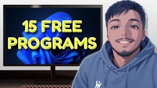 15 Free Programs for Windows PC - 2025 Edition