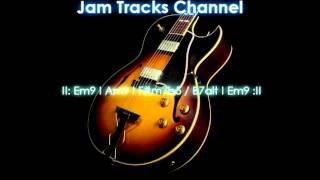 Smooth Jazz Guitar Backing Track (Em)