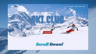 Stunning Header with Scroll Animation using GSAP & Scroll Trigger | HTML, CSS & JS Tutorial