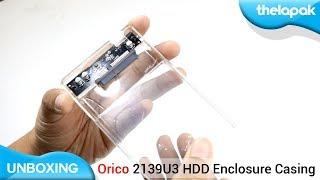 Orico 2139U3 2 5 SATA USB 3 0 HDD Enclosure Casing - UNBOXING