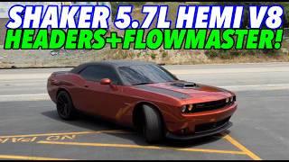 2021 Dodge Challenger Shaker 5.7L HEMI V8 w/ HEADERS & FLOWMASTER SUPER 10s!