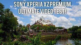 Sony Xperia XZ Premium 4K/960fps Camera Video Test!