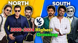 Bollywood Vs South (2000-2024 ) Highest Grossing Movies Comparison 