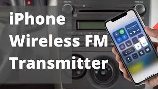 Wireless FM Transmitter for Older Car Radio  ( NO BLUETOOTH! NO AUX! )