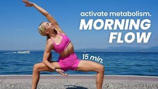 15 Min.  Morning Mobility & Flexibility Routine to Boost Your Metabolism / No Equipment