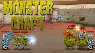 СКРАФТИ СВОЕГО МОНСТРА Monster Craft Флеш игра Монстр Крафт