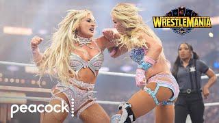Tiffany Stratton Faces Charlotte Flair For Title | WrestleMania 41 (2025) | WWE Highlights Peacock