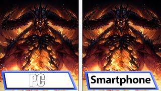 Diablo Immortal | PC vs Smartphone | Graphics Comparison | Analista De Bits