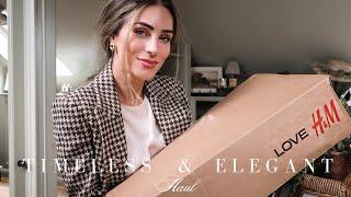 TIMELESS SHOPPING AT H&M | AFFORDABLE ELEGANT STYLE | Lydia Elise Millen