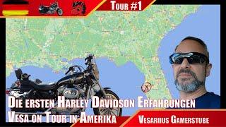 Die ersten Harley Davidson Erfahrungen - Vesa on Tour in Amerika