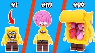 Cursed Minifigures in LEGO: All SpongeBob Characters Become Cursed | FUNZ Bricks