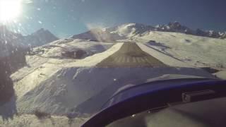 Winter Landing and Take-off from Courchevel (LFLJ)