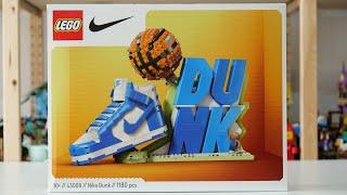 LEGO 43008 Nike Dunk x LEGO Set Speed Build