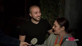 Ezgi Mola ve soğuk havada tişörtle gezen sevgilisi