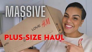 H&M AUTUMN PLUS-SIZE TRY ON HAUL NEW IN OCTOBER-NOV 2024