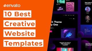 10 Best Creative Website Design Templates [2021]